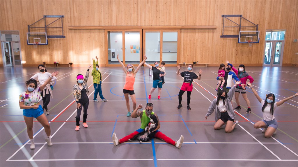 Let's get physical! Eighties-inspired aerobics class taking over